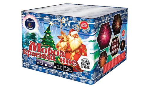  Батарея салютов Мороз Красный Нос  в Мончегорске