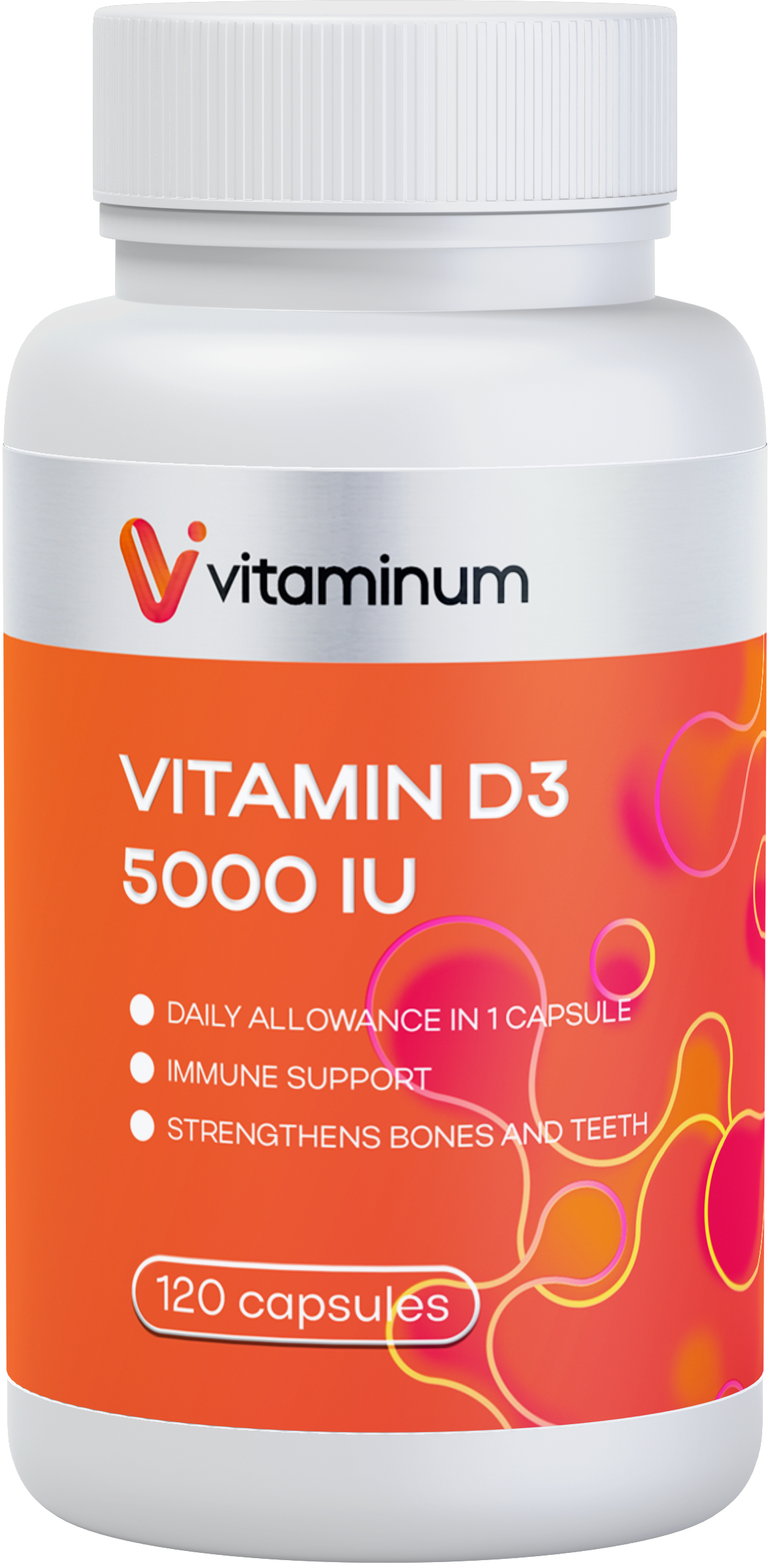  Vitaminum ВИТАМИН Д3 (5000 МЕ) 120 капсул 260 мг  в Мончегорске